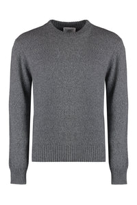 Crew-neck cashmere sweater